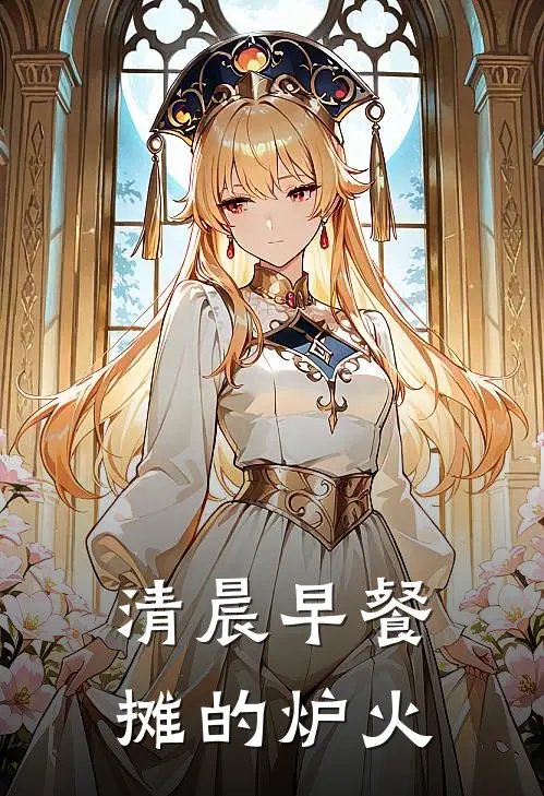 清晨早餐摊的炉火